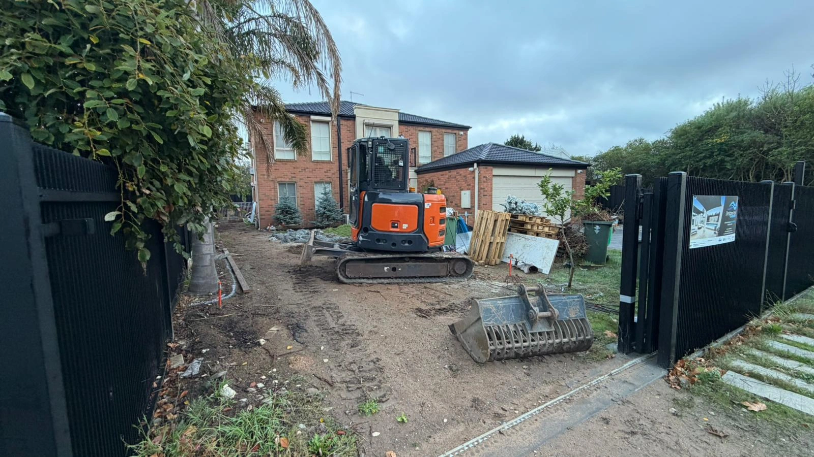 driveway - before - 2
