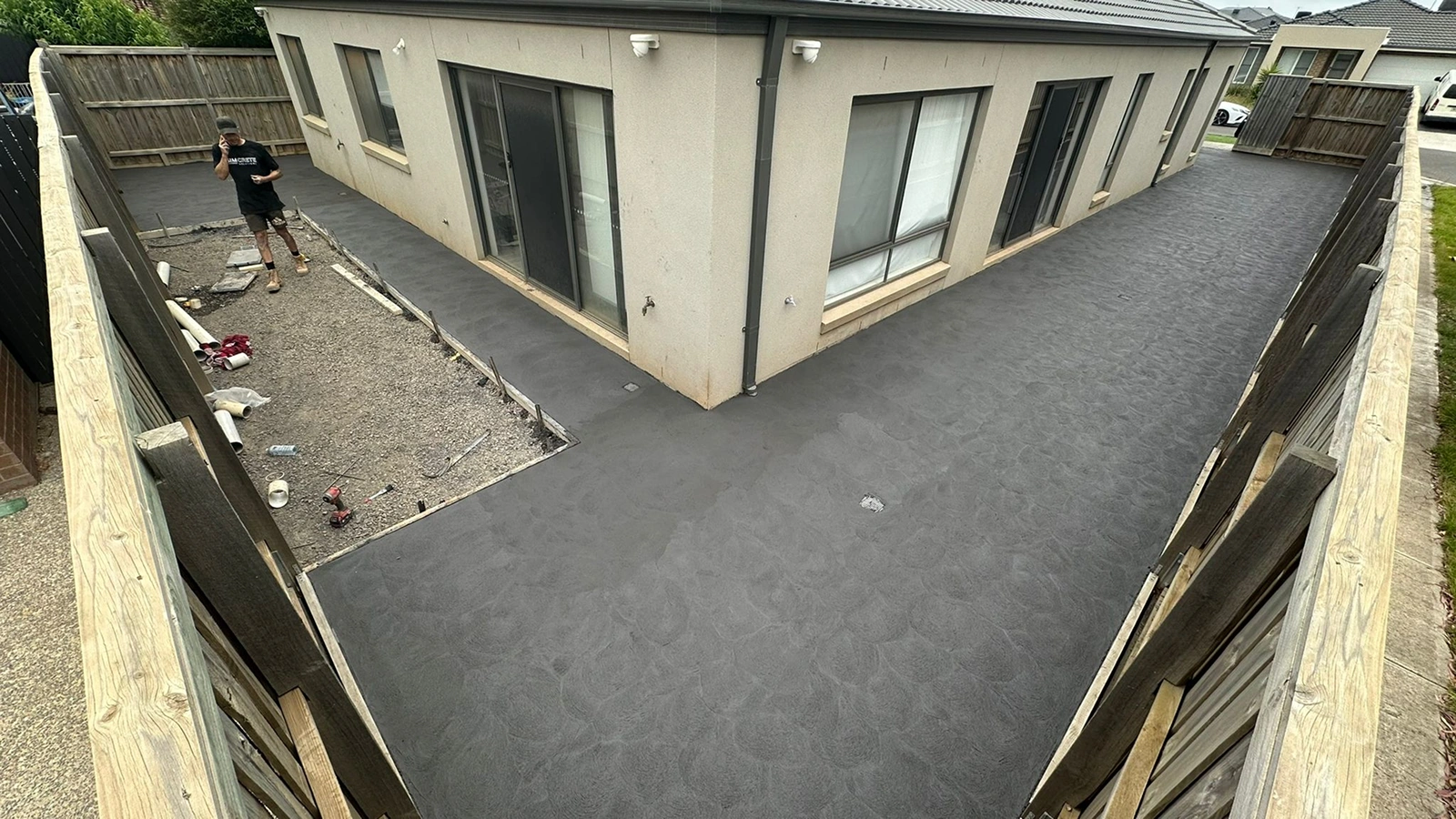 footpath after